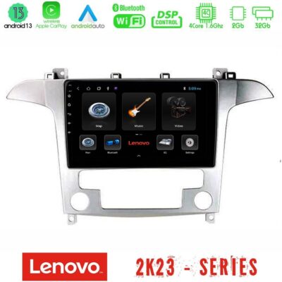 VL Garage - Lenovo Car Pad Ford S-Max 2006-2012 4Core Android 13 2+32GB Navigation Multimedia Tablet 9" - VL-U-LEN-FD409S