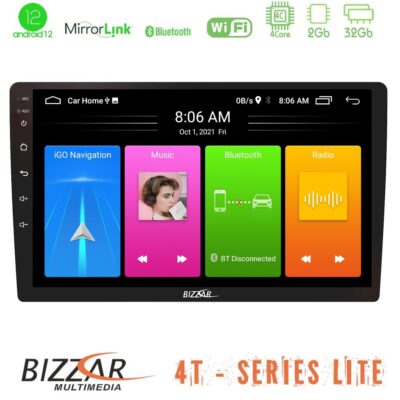 VL Garage - Bizzar 4T Series Alfa Romeo Giulietta 2014-2021 8P 4Core Android13 2+32GB Navigation Multimedia Tablet 9" - VL-U-LVB-AR1856