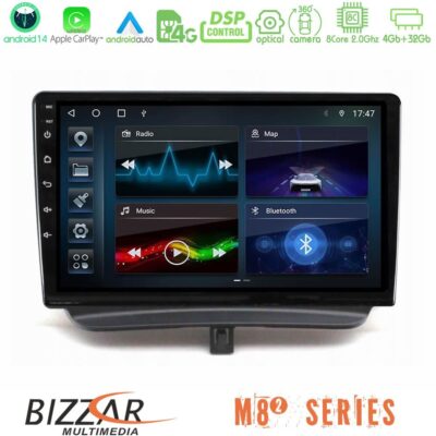 VL Garage - Bizzar M8² Series 8Core Android14 4+32GB Ford Courier 2015-2023 Navigation Multimedia Tablet 9" Με Carplay & Android Auto - VL-U-M82-FD1794
