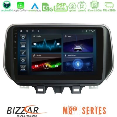 VL Garage - Bizzar M8² Series 8Core Android14 4+32GB Hyundai ix35 Navigation Multimedia Tablet 10" Με Carplay & Android Auto - VL-U-M82-HY0609