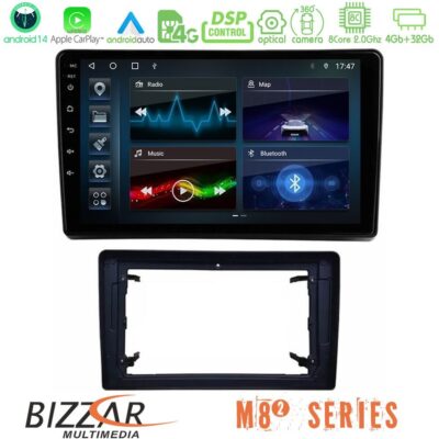 VL Garage - Bizzar M8² Series 8Core Android14 4+32GB Chrysler / Dodge / Jeep Navigation Multimedia Tablet 10" Με Carplay & Android Auto - VL-U-M82-JP0927