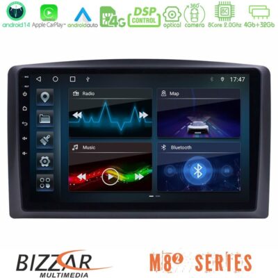 VL Garage - Bizzar M8² Series 8Core Android14 4+32GB Mercedes Vito 2015-2021 Navigation Multimedia Tablet 10" Με Carplay & Android Auto - VL-U-M82-MB0779