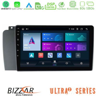 VL Garage - Bizzar ULTRA Series Volvo S60 2004-2009 8core Android13 8+128GB Navigation Multimedia Tablet 9" - VL-U-UL2-VL1514