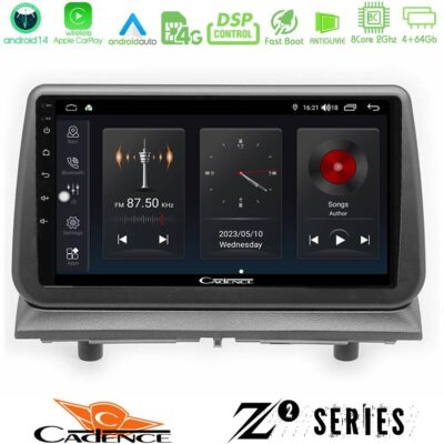 VL Garage - Cadence Z2 Series 8Core Android14 4+64GB Dodge Nitro 2007-2011 Navigation Multimedia Tablet 9" Με Carplay & Android Auto Με Carplay & Android Auto - VL-U-Z2-DG1697