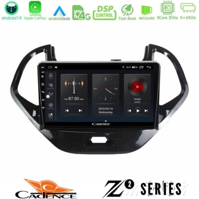 VL Garage - Cadence Z2 Series 8Core Android14 4+64GB Ford KA 2016-2020 Navigation Multimedia Tablet 9" Με Carplay & Android Auto - VL-U-Z2-FD0767