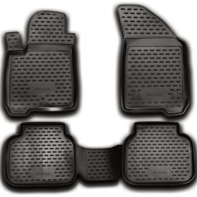 VL Garage - ΜΑΡΚΕ ΠΑΤΑΚΙΑ ΣΕ ΣΚΑΦΗ TPE ΛΑΣΤΙΧΟ ΓΙΑ DODGE JOURNEY 06/2008+ ΣΕ ΑΝΘΡΑΚΙ ΣΚΟΥΡΟ ΓΚΡΙ ΧΡΩΜΑ NOVLINE - 4 ΤΕΜ. - VL-EXP.NLC.13.04.211K