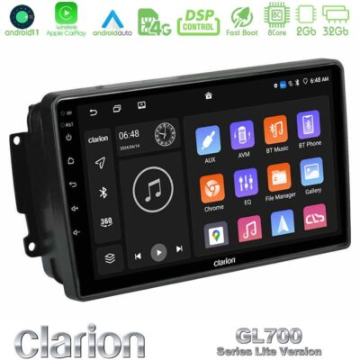 VL Garage - Clarion GL700 Lite Series 8Core Android11 2+32GB Mercedes C/CLK/G Class (W203/W209) Navigation Multimedia Tablet 9" Με Carplay & Android Auto - VL-U-G72L-MB0566