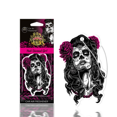 VL Garage - ΑΡΩΜΑΤΙΚΟ ΚΡΕΜΑΣΤΟ AROMA CAR MUERTOS PINK DIAMONT GIRL ΑMiO - 1 TEM. - VL-A83116