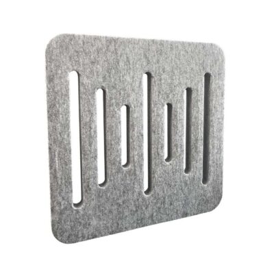 VL Garage - Audiodesigner Ecoplan Sounder Light Grey Νo Ιnserts Ηχοαπορροφητικό Πάνελ Πολυεστέρα 600x600x40 mm / 0