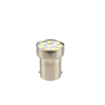 VL Garage - P21W G18 12V BA15s 8xSMD2835 LED ΚΟΚΚΙΝΟ BLISTER M-TECH - 2 ΤΕΜ. - VL-LB088R