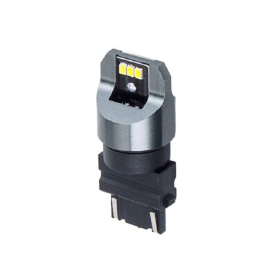 VL Garage - P27/7W 3157 12/24V W2.5x16q 6xSMD3020 CAN-BUS ΛΕΥΚΟ LIMITED BLACK M-TECH - 1 ΤΕΜ. - VL-LB847W-01B