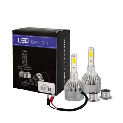 VL Garage - H3 LED SET C6 12/24V 6.500K 10.000lm 80W ΛΑΜΠΑ ΜΕ COB EPISTAR 1021 LED ΚΑΙ ΑΝΕΜΙΣΤΗΡΑΚΙ M-TECH - 2 ΤΕΜ. - VL-LSC3