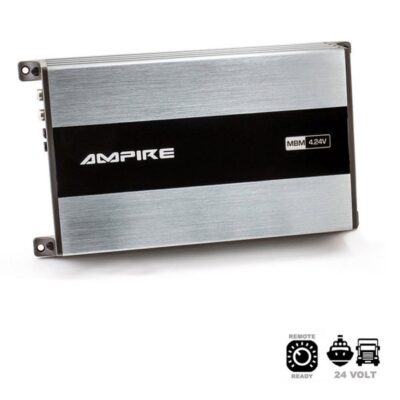 VL Garage - Ampire MBM4.24V-4G Ψηφιακός ενισχυτής Αυτοκινήτου 4 Καναλιών 4x100W 24V (Τεμάχιο) - VL-MBM4.24V-4G