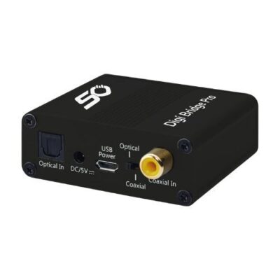 VL Garage - Oehlbach Digi Bridge Pro Μετατροπέας Αναλογικού Σήματος σε Ψηφιακό Black - VL-D1C6036