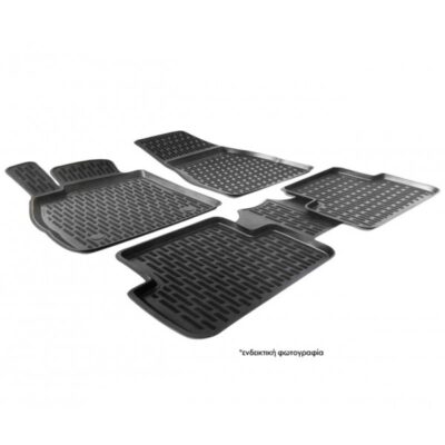 VL Garage - ΠΑΤΑΚΙΑ ΜΑΡΚΕ ΓΙΑ VW PASSAT B8 2015+ ΛΑΣΤΙΧΟ ΣΚΑΦΑΚΙΑ ΜΑΥΡA PERFLEX -4 ΤΕΜ. - VL-PRF.VW.31001-RXB