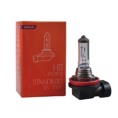 VL Garage - H11 12V 55W PGJ19-2 POWERTEC STANDARD ΑΛΟΓΟΝΟΥ ΚΟΥΤΙ M-TECH - 1ΤΕΜ. - VL-PTZ8