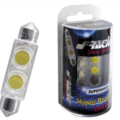 VL Garage - ΛΑΜΠΑΚΙΑ ΠΛΑΦΟΝΙΕΡΑΣ 12V 10x44mm HYPER-MICROLED2 ΛΕΥΚΟ 2ΤΕΜ. - VL-SRHRL/1B-44