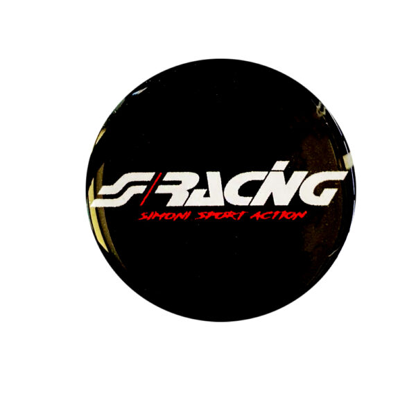 VL Garage - SIMONI RACING ΑΥΤΟΚΟΛΛΗΤΑ ΖΑΝΤΩΝ 5 cm ΛΕΥΚΟ/ΚΟΚΚΙΝΟ/ΜΑΥΡΟ ΣΜΑΛΤΟΥ - 4 ΤΕΜ. - VL-ΑΥΤ.SRACING/1