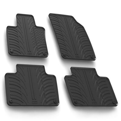 VL Garage - ΜΑΡΚΕ ΠΑΤΑΚΙΑ ΣΕ ΣΚΑΦΗ ΛΑΣΤΙΧΟ ΓΙΑ VOLVO XC90 07/2015+ ΜΑΡΚΕ ΠΑΤΑΚΙΑ ΛΑΣΤΙΧΟ ΣΕ ΜΑΥΡΟ ΧΡΩΜΑ ME ΚΟΥΜΠΩΜΑΤΑ LAMPA - 4 ΤΕΜ. - VL-24488