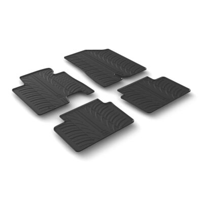 VL Garage - ΜΑΡΚΕ ΠΑΤΑΚΙΑ ΣΕ ΣΚΑΦΗ ΛΑΣΤΙΧΟ ΓΙΑ KIA CEED 5D 2012-09/2018 / HYUNDAI I30 SW 3D / 5D 2012-04/2017 SUMISURA ΣΕ ΜΑΥΡΟ ΧΡΩΜΑ ME ΚΟΥΜΠΩΜΑΤΑ LAMPA - 4 ΤΕΜ. - VL-24598