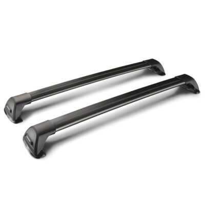 VL Garage - ΜΠΑΡΕΣ ΟΡΟΦΗΣ ΑΛΟΥΜΙΝΙΟΥ ΜΑΥΡΗ YAKIMA FLUSH BAR STANDARD 85cm 2ΤΕΜ. ΜΕ ΚΛΕΙΔΙ - VL-Y8050218