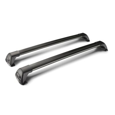 VL Garage - ΜΠΑΡΕΣ ΟΡΟΦΗΣ ΑΛΟΥΜΙΝΙΟΥ ΜΑΥΡΗ YAKIMA FLUSH BAR STANDARD 110cm ΜΕ ΚΛΕΙΔΙ - 2 TEM. - VL-Y8050223