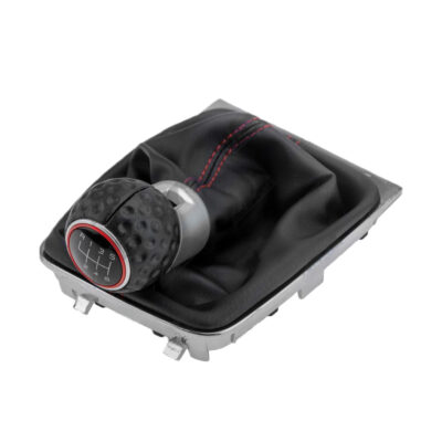 VL Garage - ΠΟΜΟΛΟ ΤΑΧΥΤΗΤΩΝ ΜΑΡΚΕ ΓΙΑ VW GOLF VII GTI 2013+ ΜΕ ΕΝΔΕΙΞΗ 6 ΤΑΧΥΤΗΤΩΝ ΚΑΙ ΦΟΥΣΚΑ ΜΑΥΡΟ-ΚΟΚΚΙΝΟ NTY - 1 TEM. - VL-GZB-VW-031