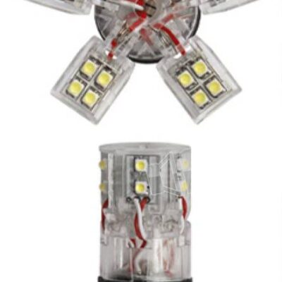 VL Garage - ΛΑΜΠΑΚΙ BAY15d ME 30LED ΚΟΚΚΙΝΟ SIMONI RACING - VL-L30/RR